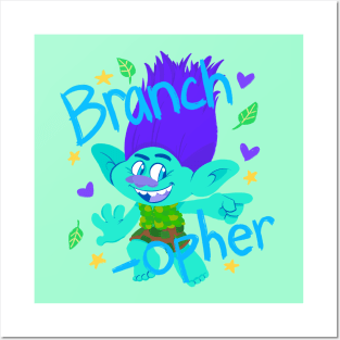 Matching Nicknames - Branch-opher Posters and Art